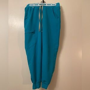 Figs Teal Zamora Jogger XSP